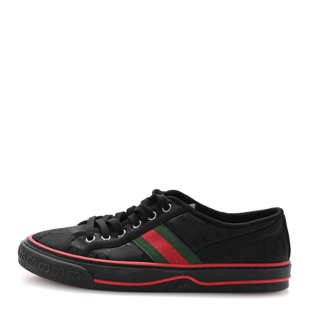 Econyl Nylon Web Monogram Off The Grid Womens 1977 Tennis Sneakers 38.5 Black