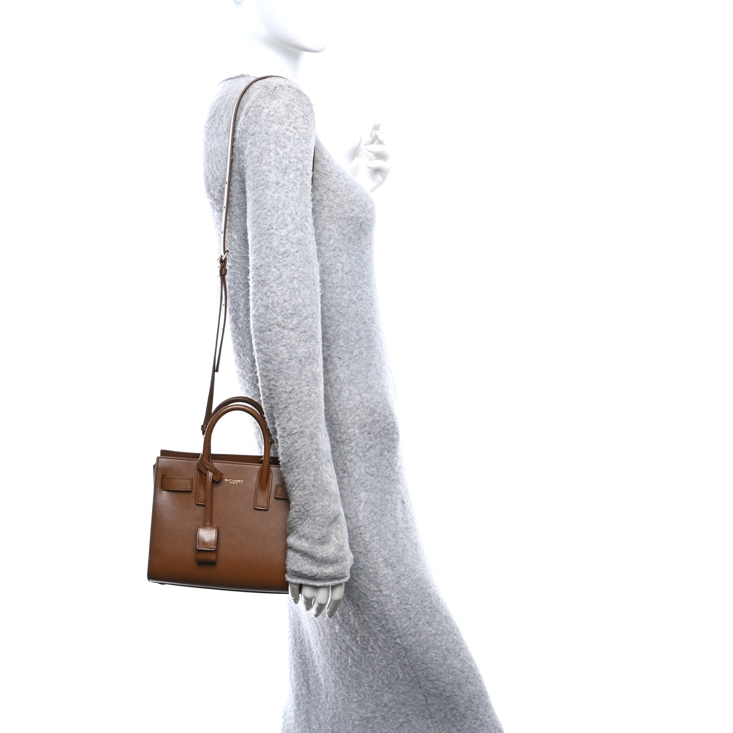 Calfskin Nano Supple Sac De Jour Fox