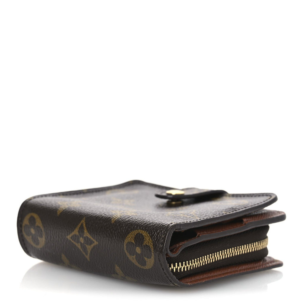 Monogram Compact Zippe Zipped Wallet