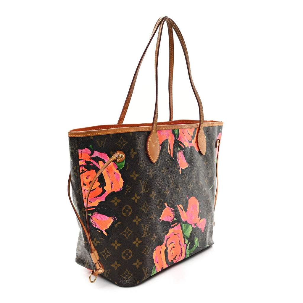 Monogram Roses Neverfull MM