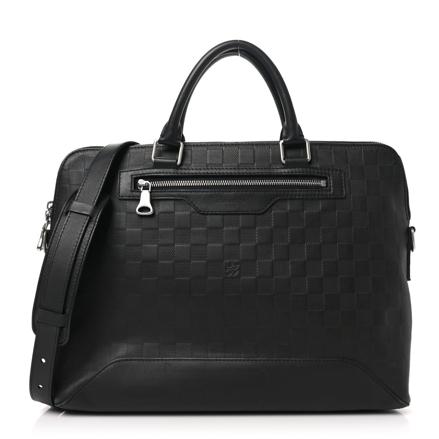 Damier Infini Porte-Documents Jour Onyx
