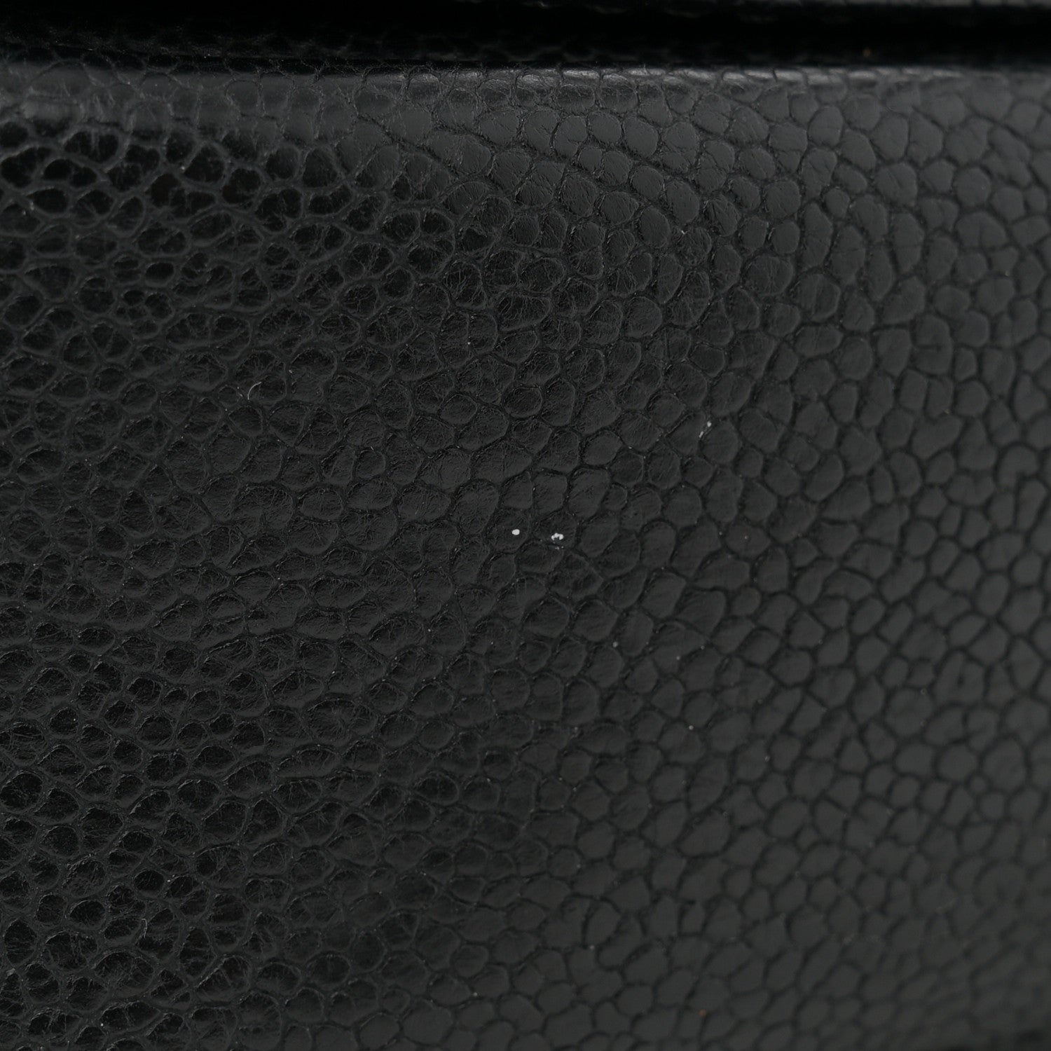 Grained Calfskin Quilted Small Cuba Top Handle Flap Black