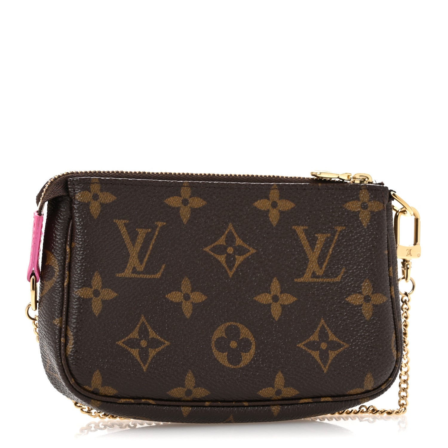 Monogram 2022 Christmas Animation Seoul Mini Pochette Accessories Fuchsia