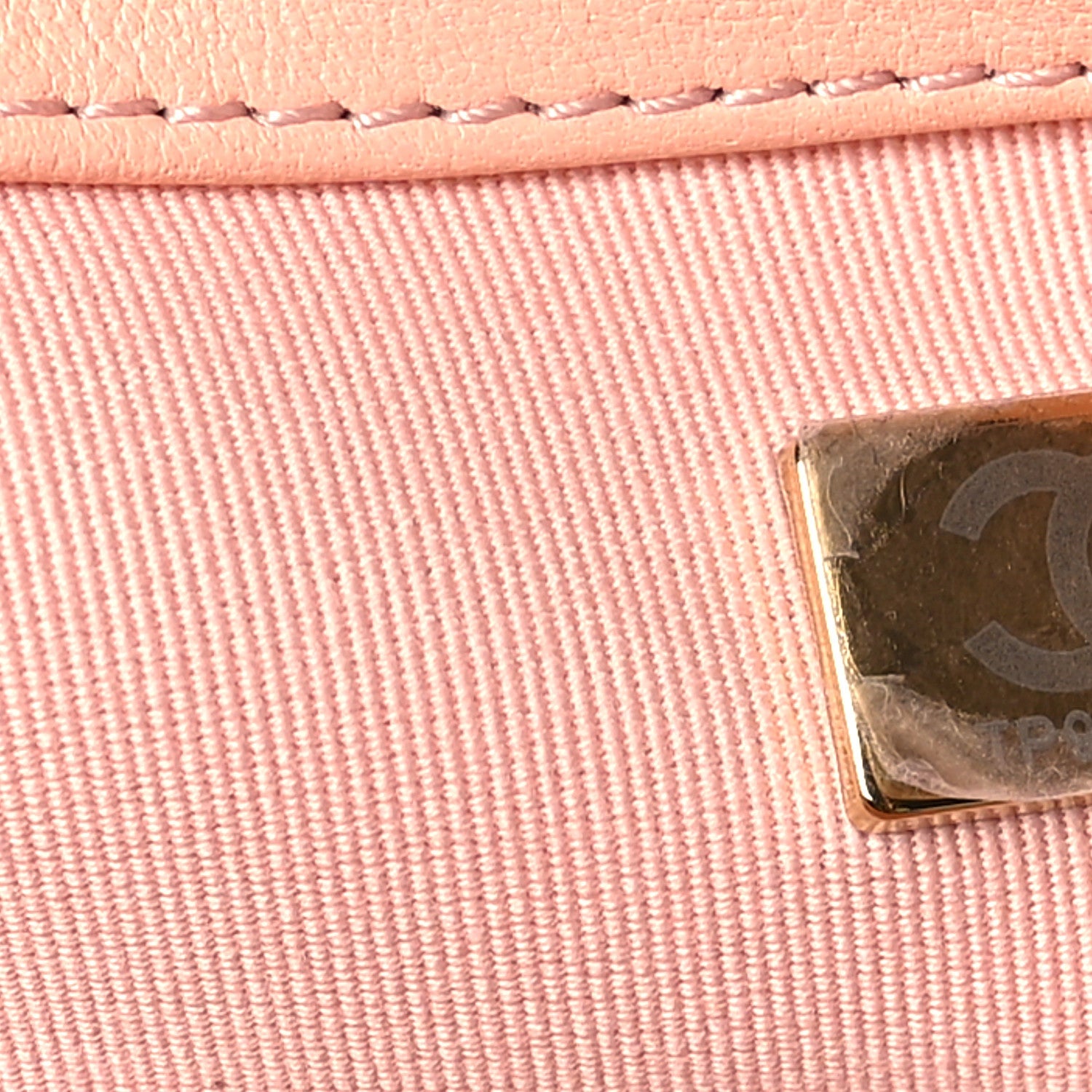 Lambskin Quilted Medium Chanel 19 Flap Light Pink