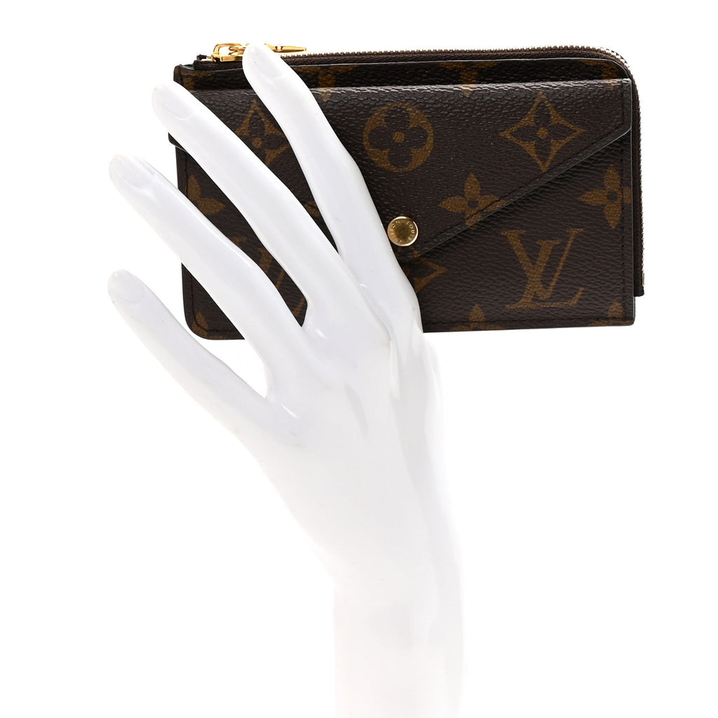 Monogram Recto Verso  Holder Black