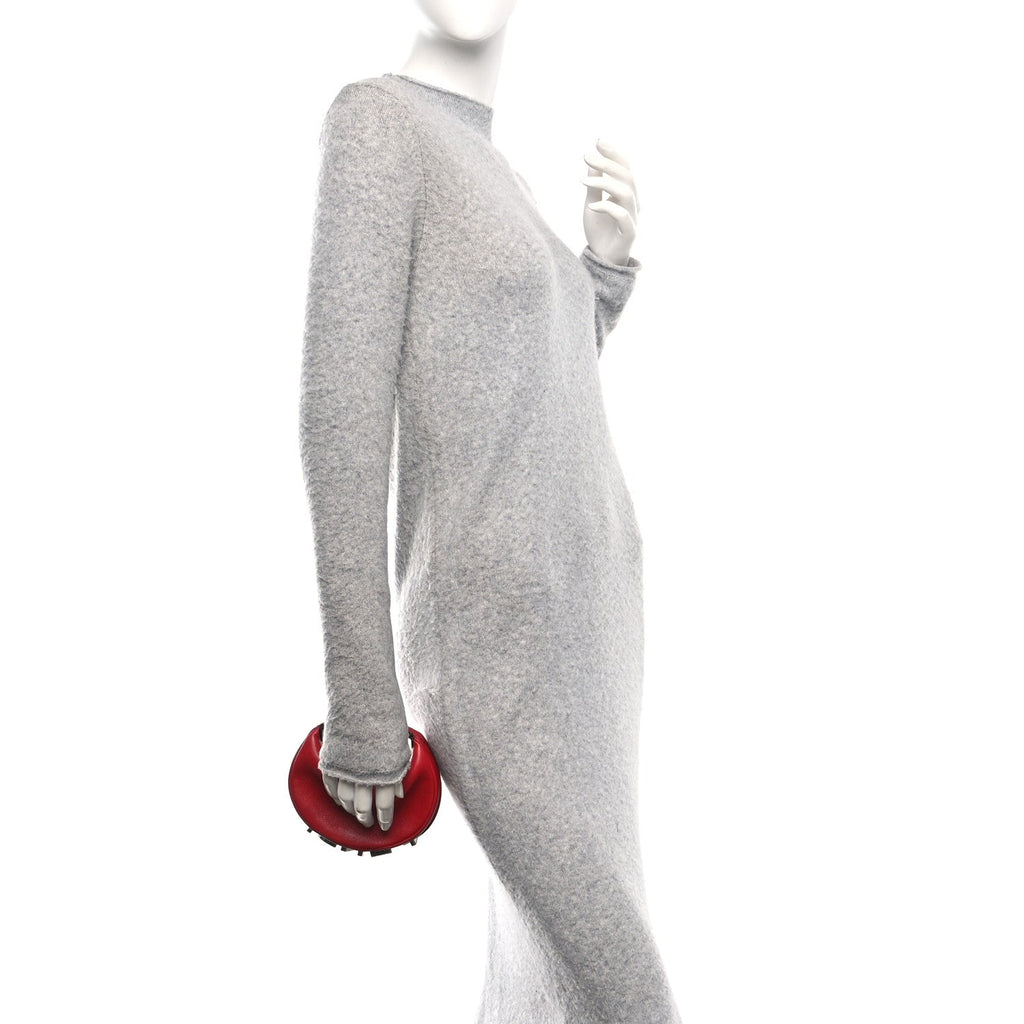 Vitello Grace New Matte Nano Fendigraphy Hobo Charm Scarlet Sage