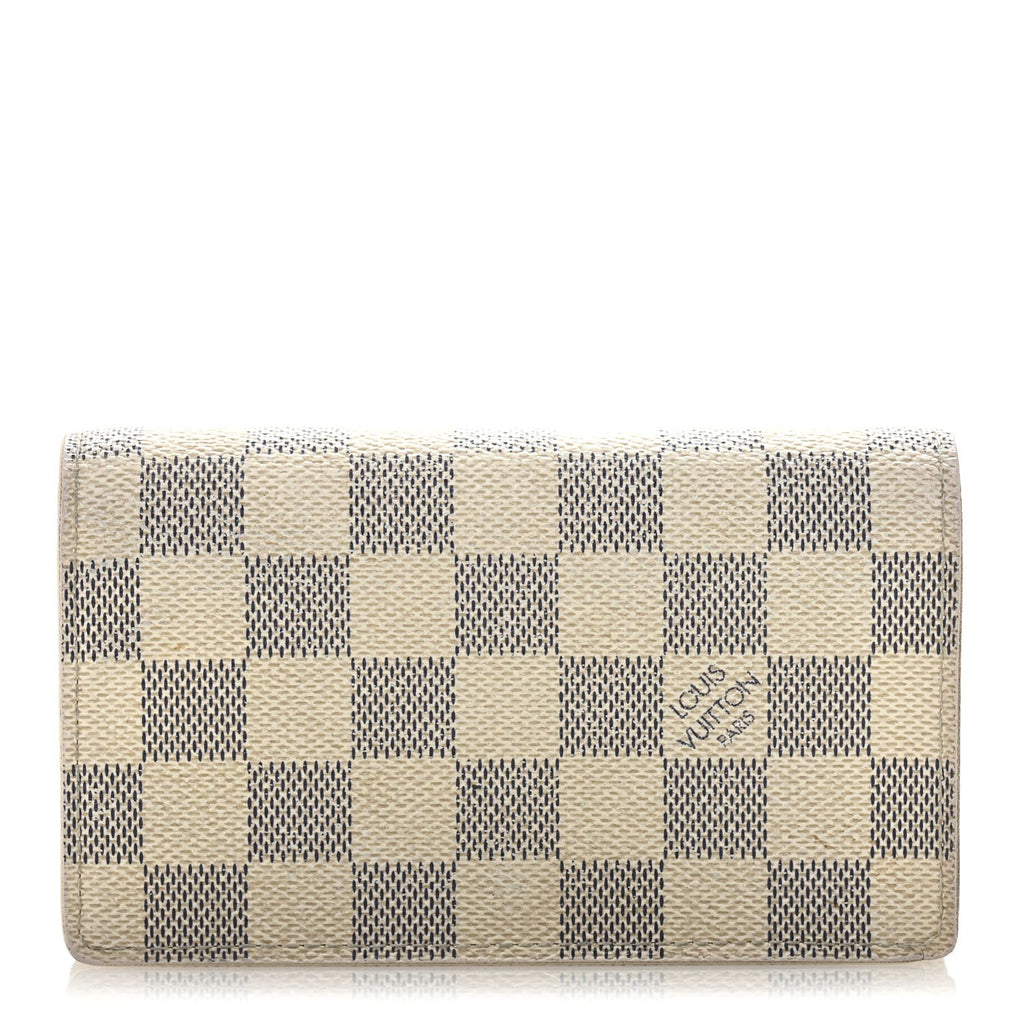 Damier Azur Port Monnaie Billets Tresor Wallet