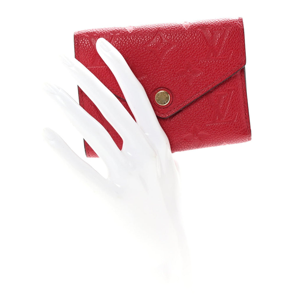 Empreinte Victorine Wallet Scarlet