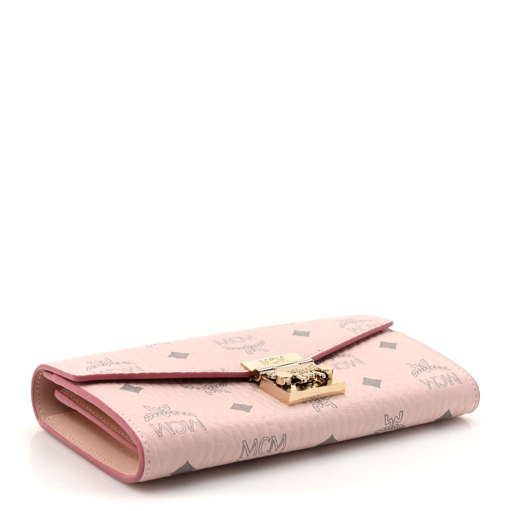 Visetos Large Patricia Wallet On Chain Soft Pink
