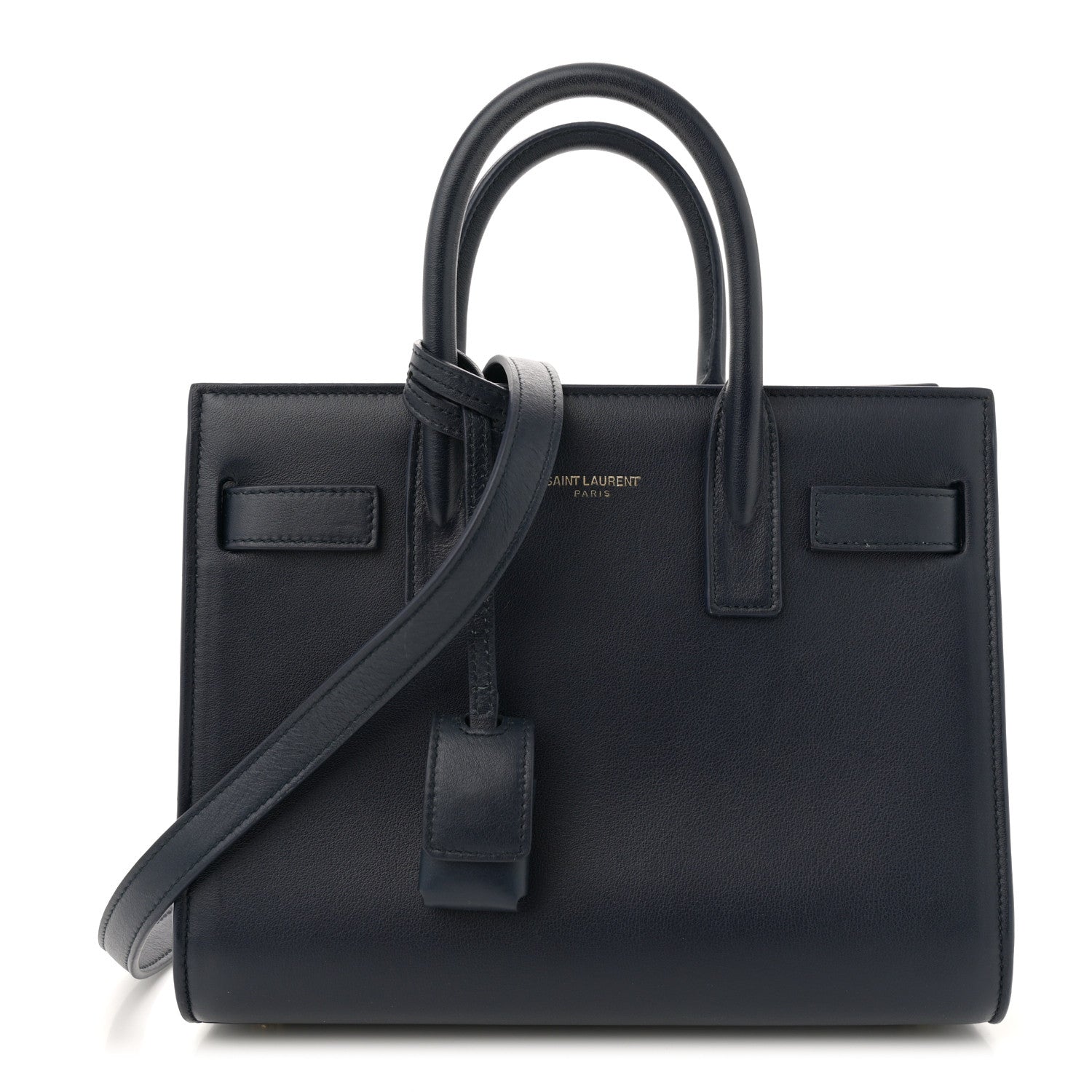 Calfskin Nano Sac De Jour Royal Blue
