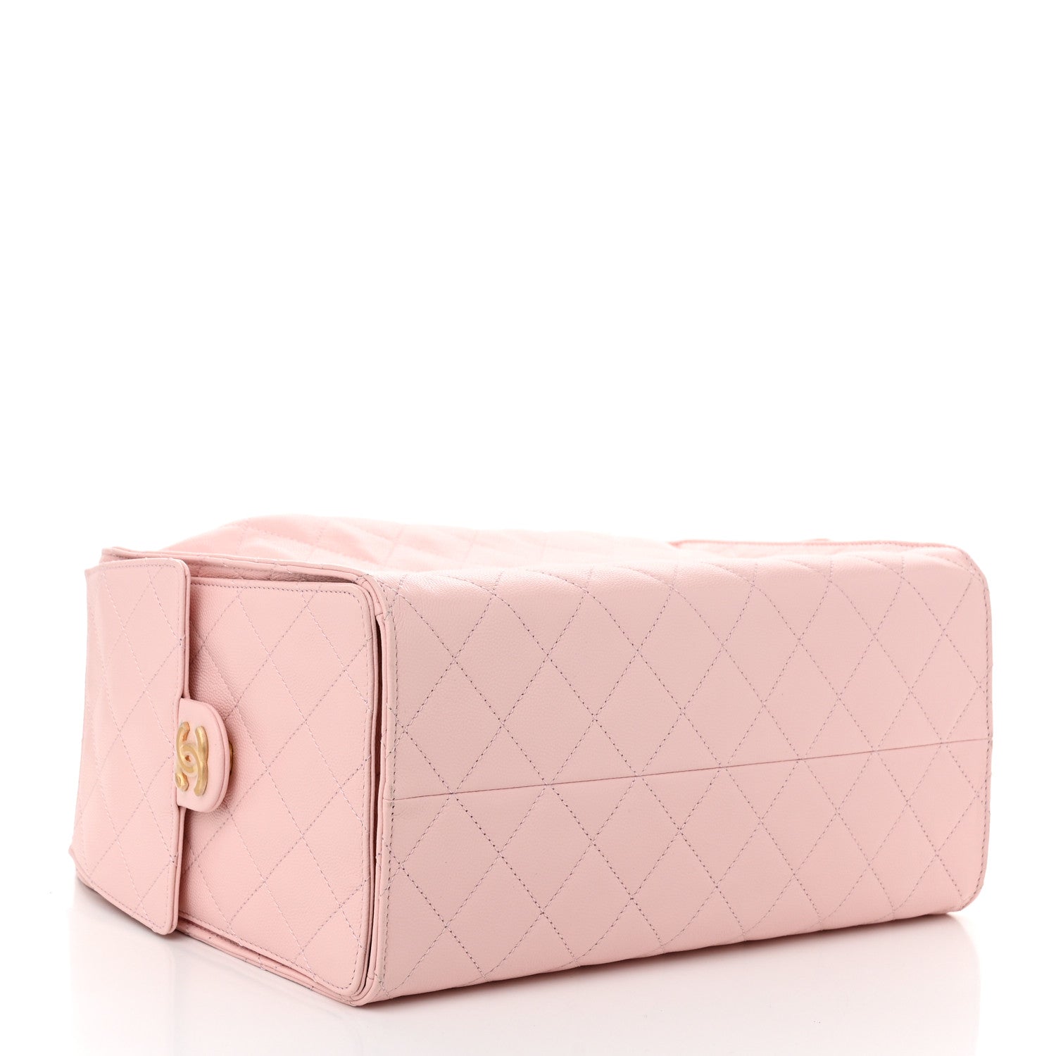 Caviar Quilted Medium Chanel 25 Handbag Pink