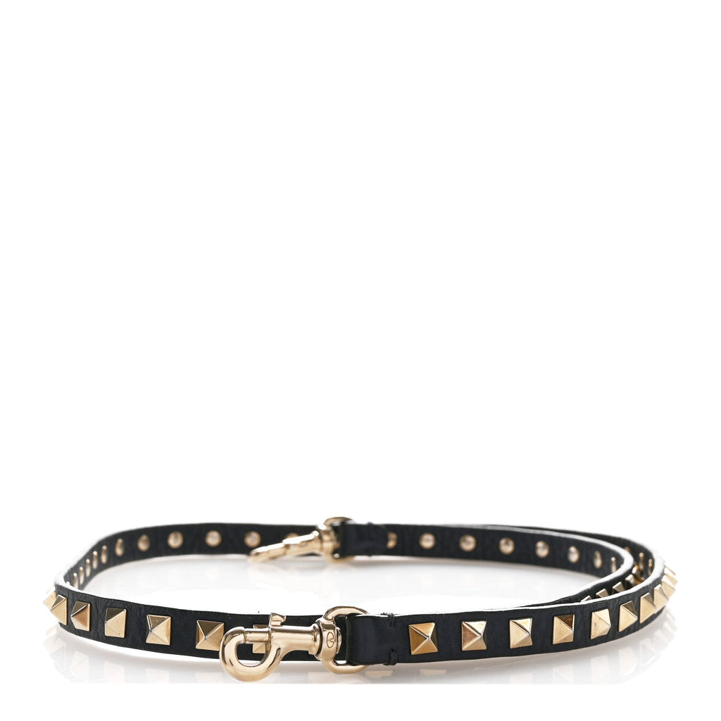 Nappa Rockstud Shoulder Strap Blue