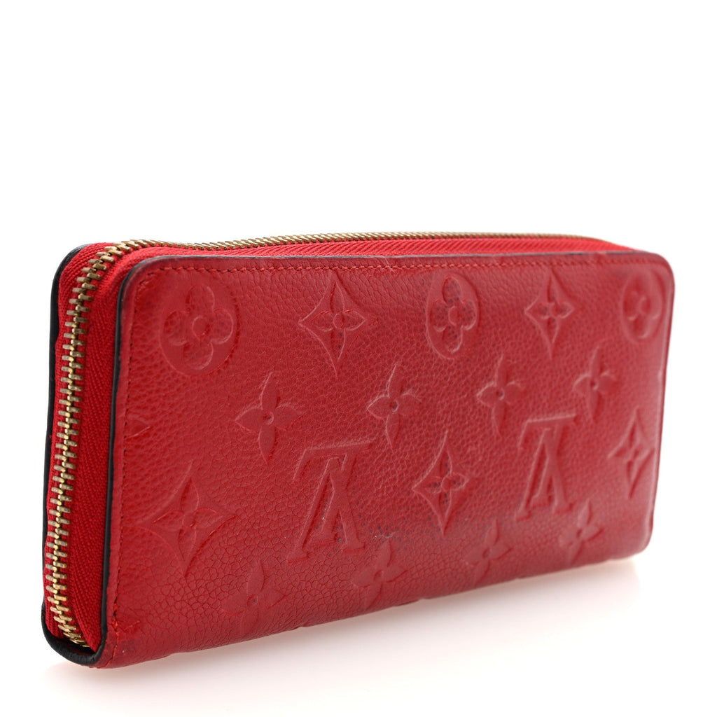 Empreinte Clemence Wallet Cherry