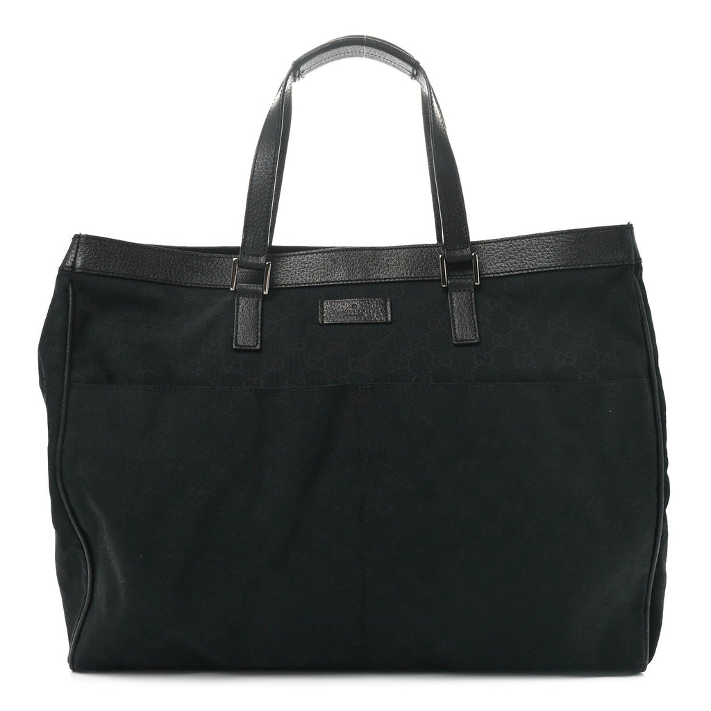 Soft GG Supreme Monogram Tote Black