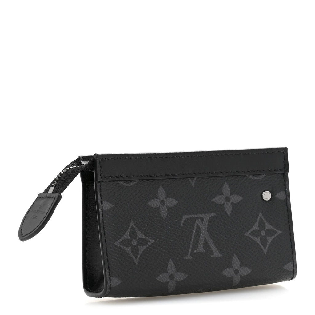 Monogram Eclipse Key Pouch Voyage