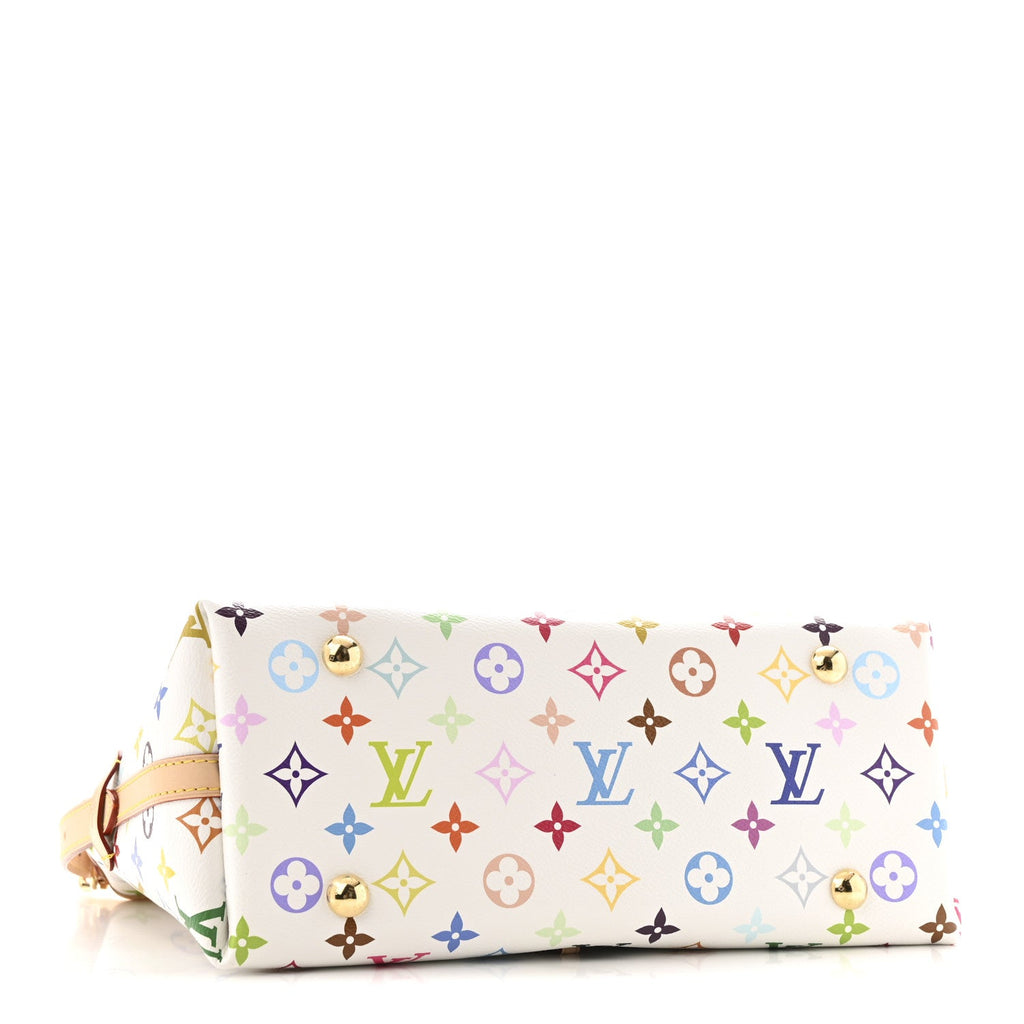 LV X TM Monogram Multicolor CarryAll PM White
