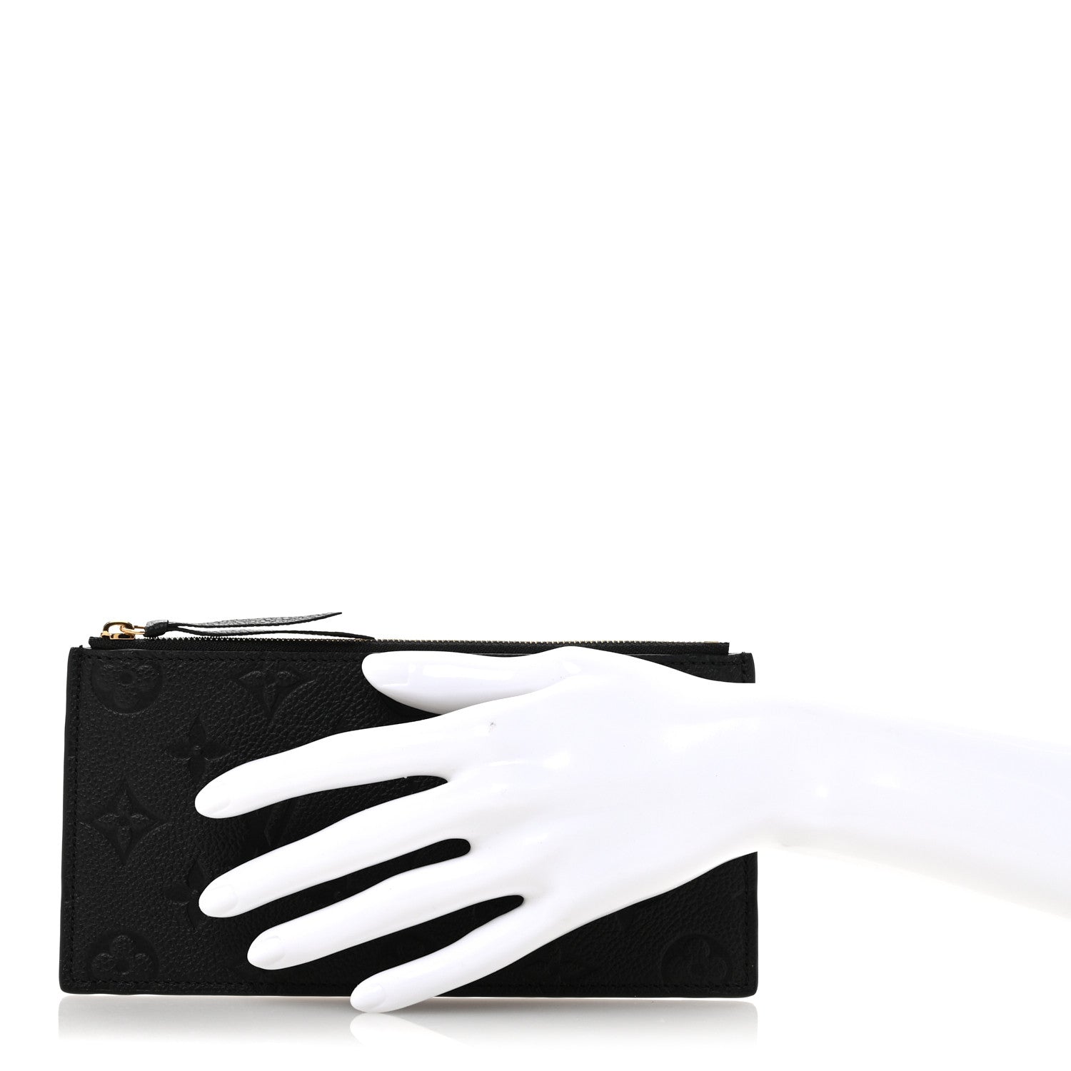 Empreinte Felicie Chain Wallet Zippered Insert Black