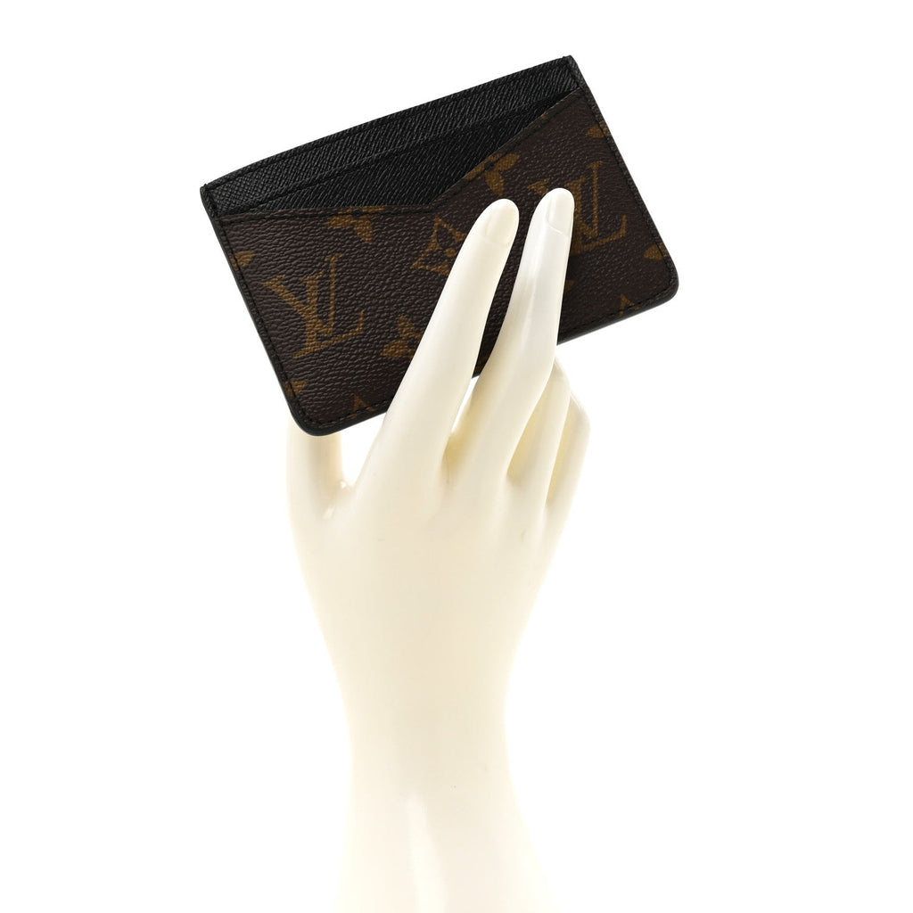 Monogram Macassar Neo Porte-Cartes  Holder