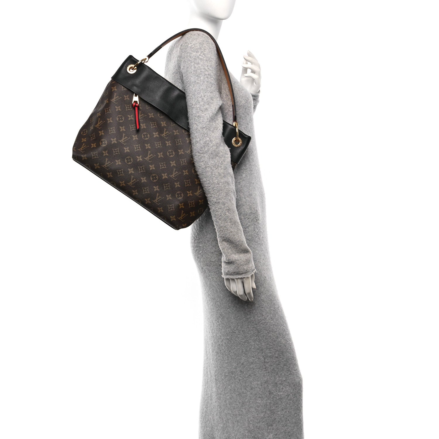 Monogram Tuileries Hobo Black