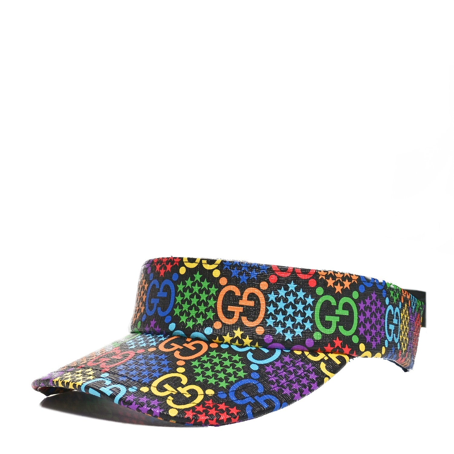 GG Supreme Monogram Psychedelic Izzy Visor M Black Multicolor