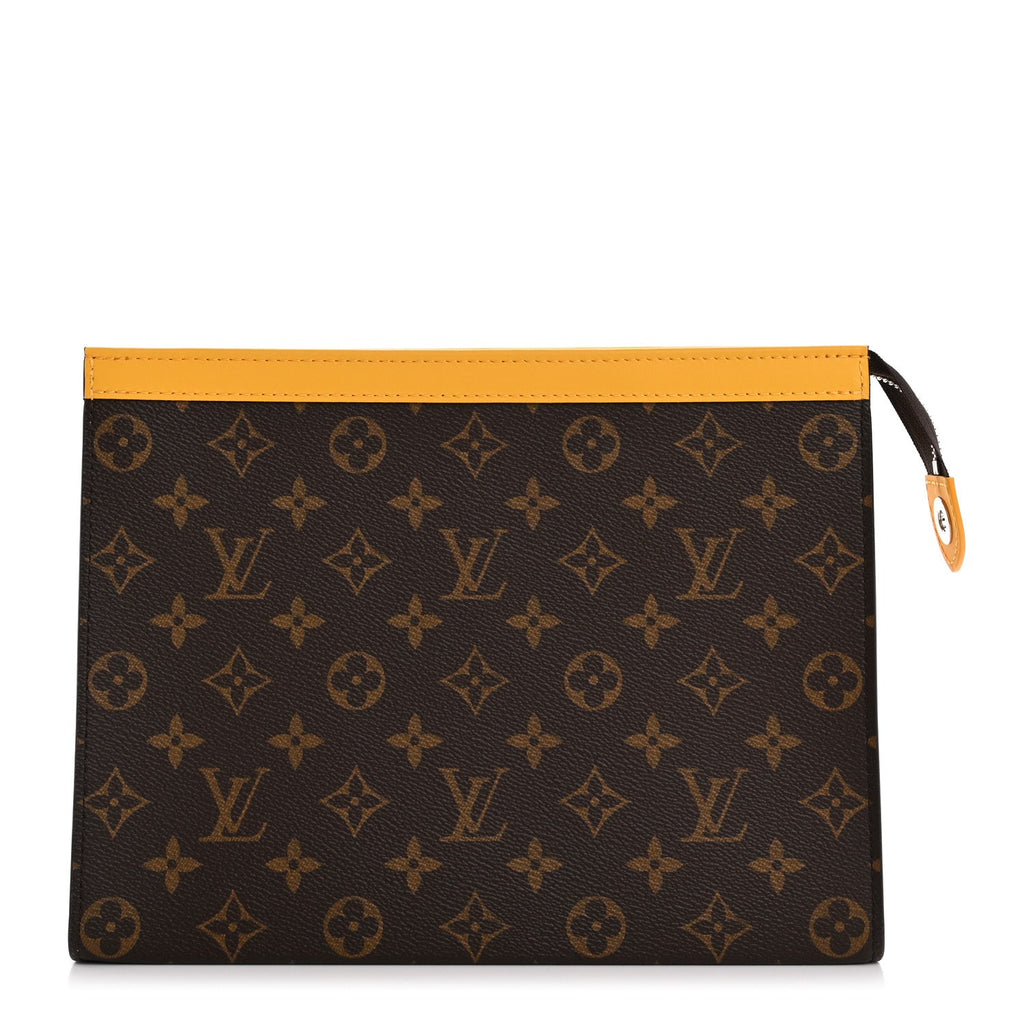 Monogram Macassar Pochette Voyage MM Safran Yellow