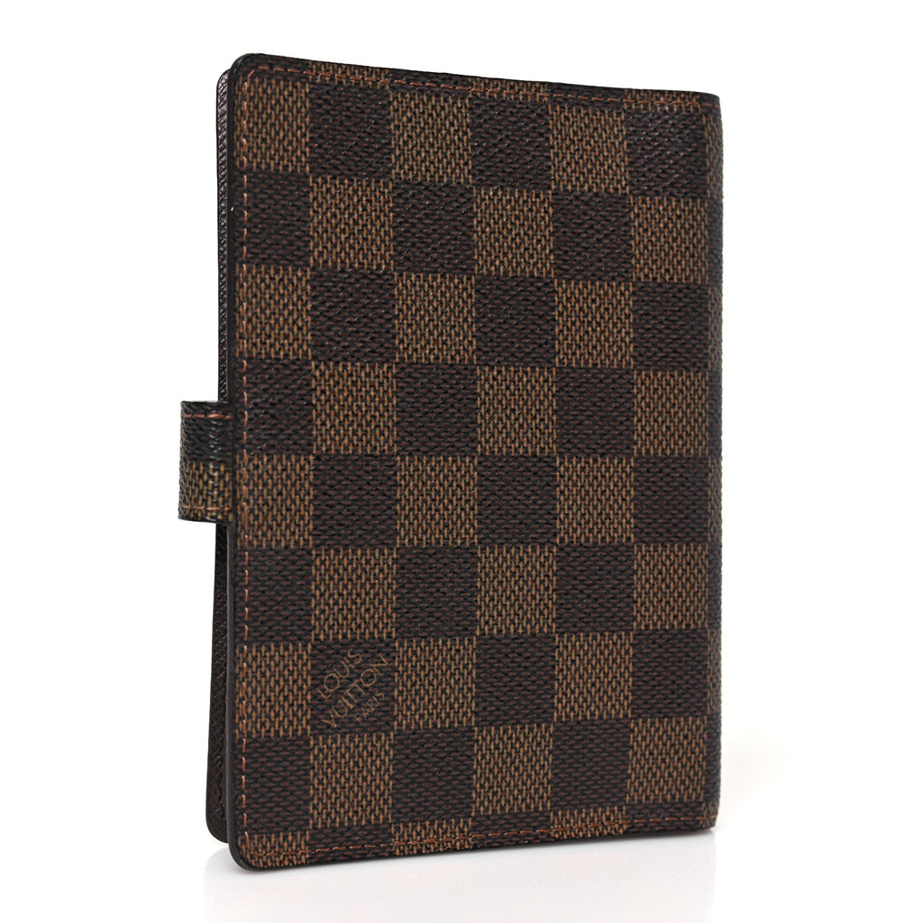 Damier Ebene Small Ring Agenda Cover