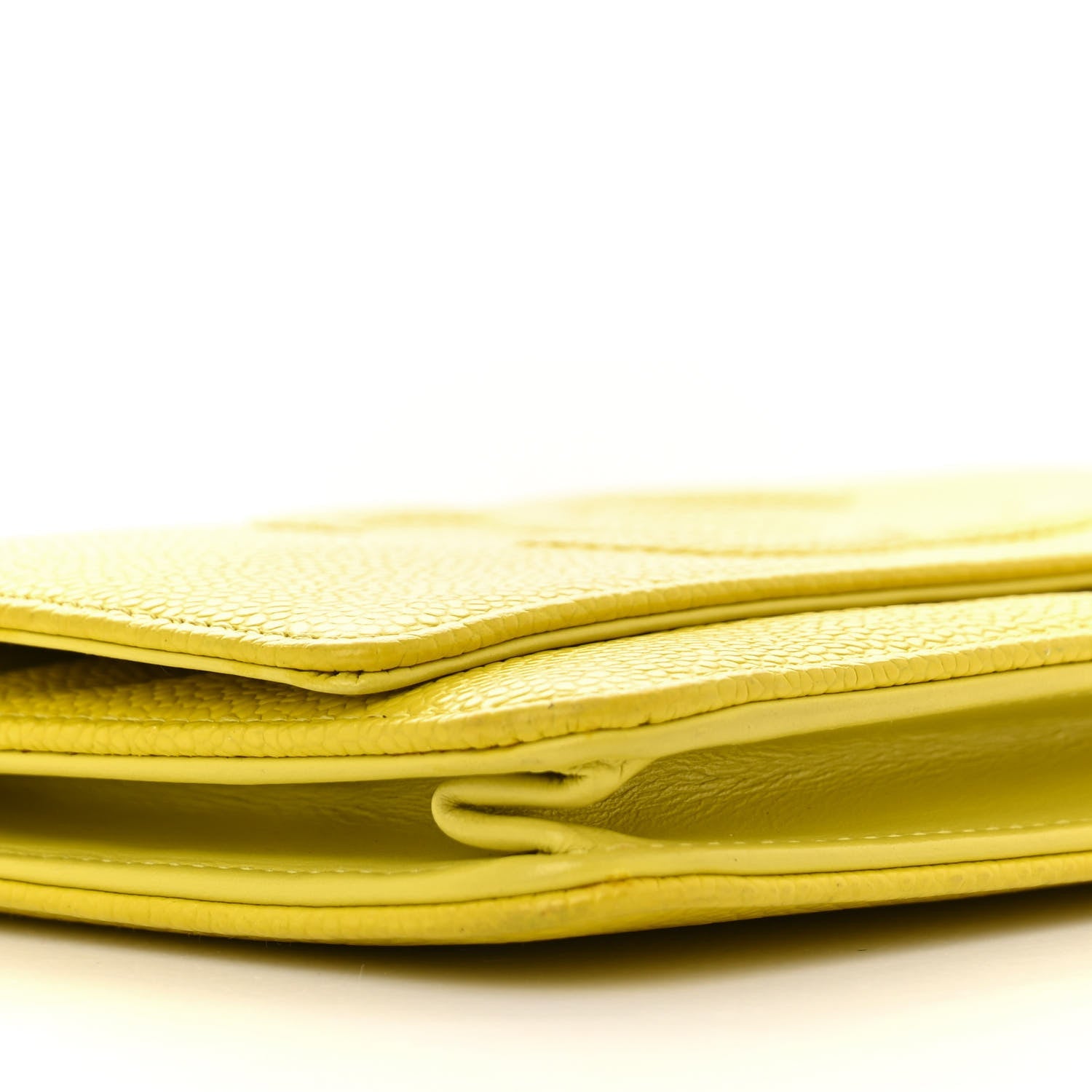 Caviar Timeless CC Wallet on Chain WOC Yellow