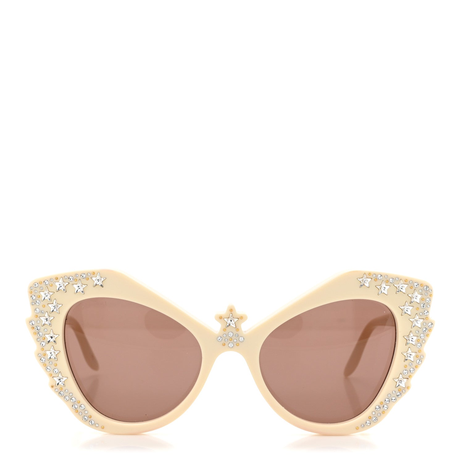 Acetate Crystal Sunglasses GG1095S Ivory