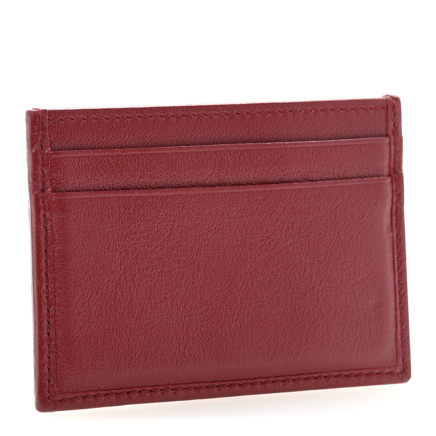 Calfskin Web Rajah  Holder Red