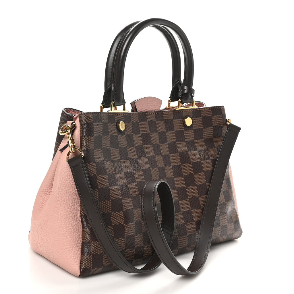 Damier Ebene Cuir Taurillon Brittany Magnolia