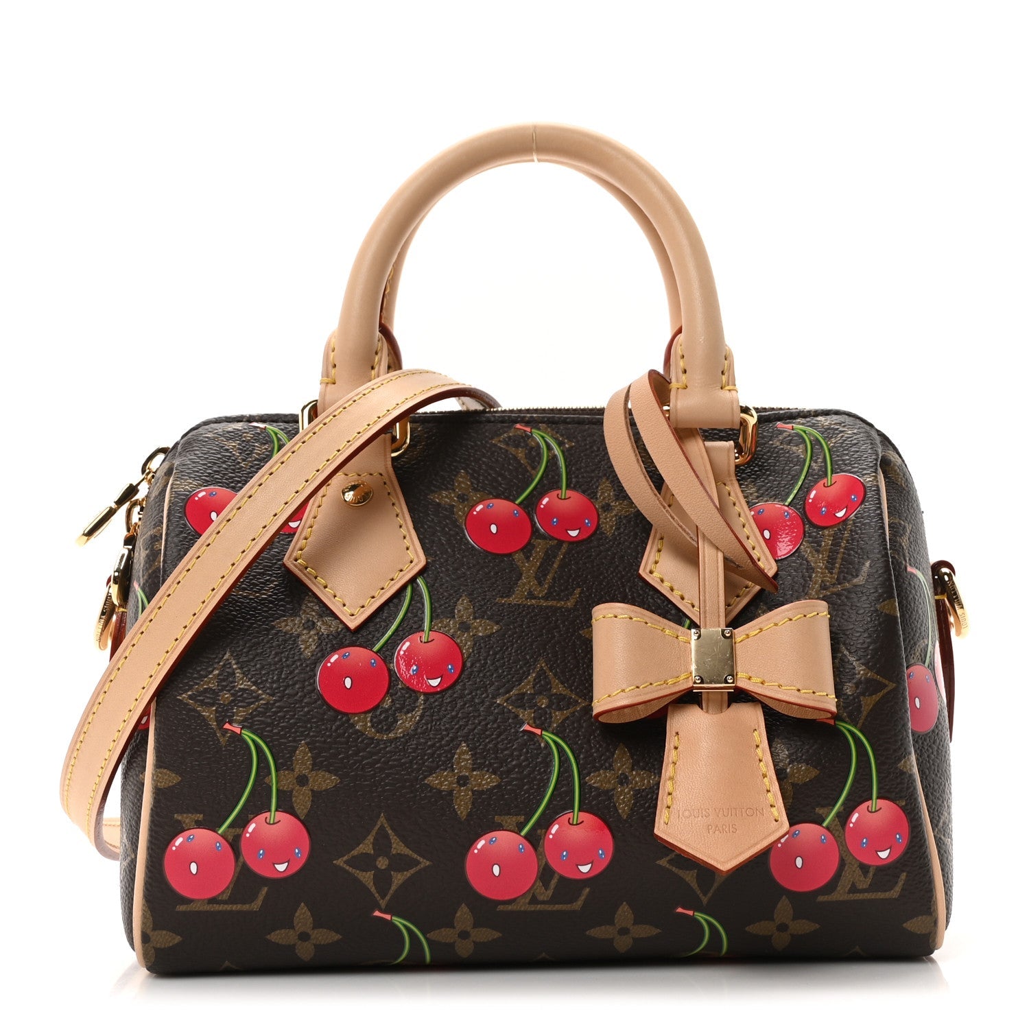 LV X TM Monogram Cerises Speedy Bandouliere 20