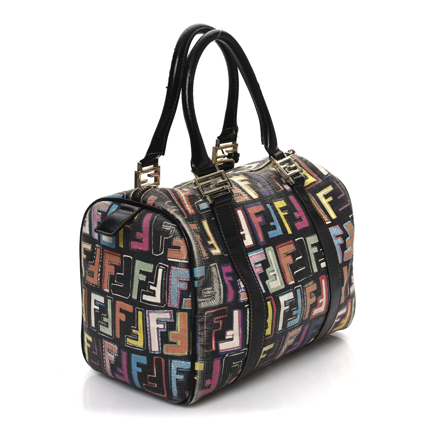 Zucca Spalmati Vitello FF Multicolor Forever Boston Multicolor Black