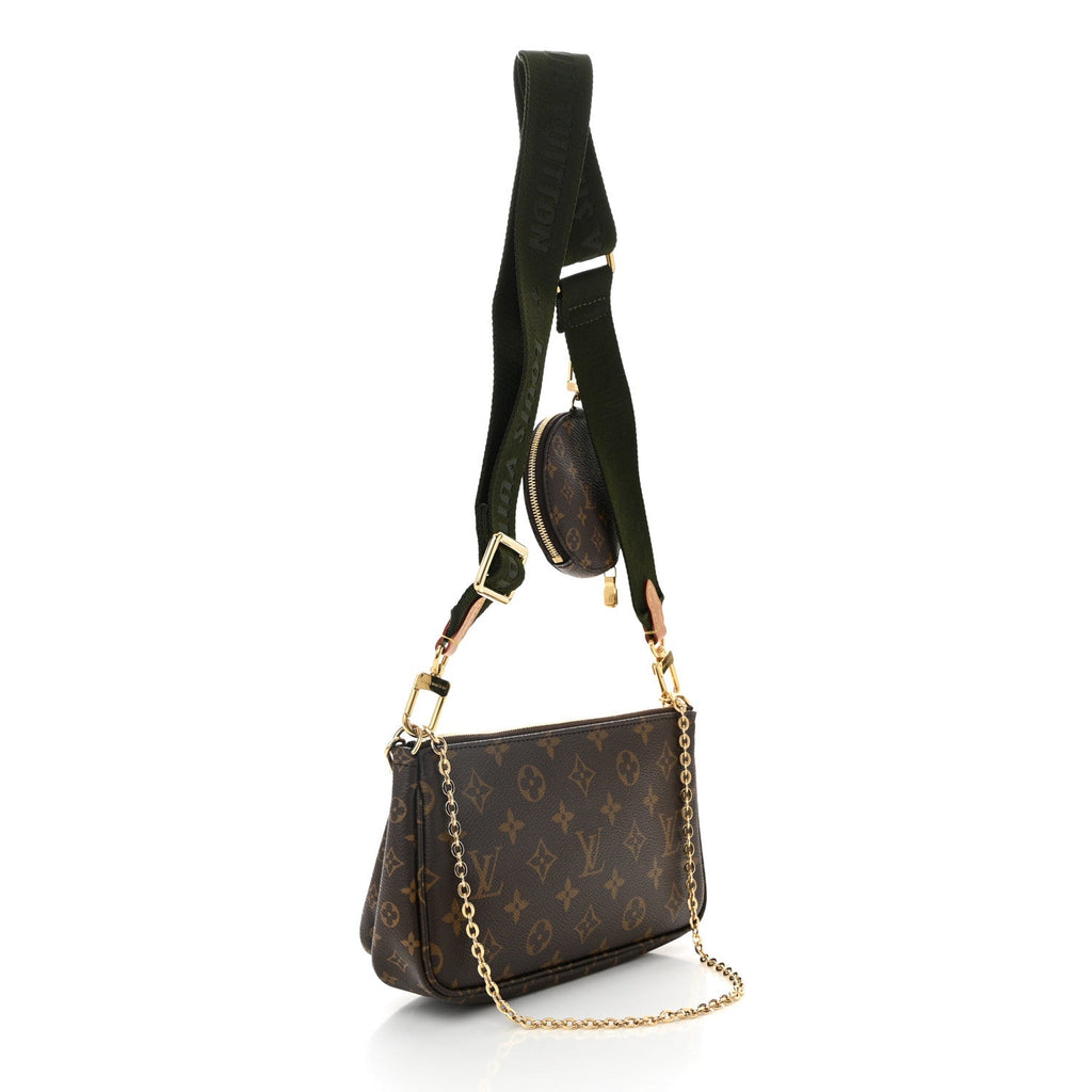 Monogram Multi Pochette Accessories Kaki