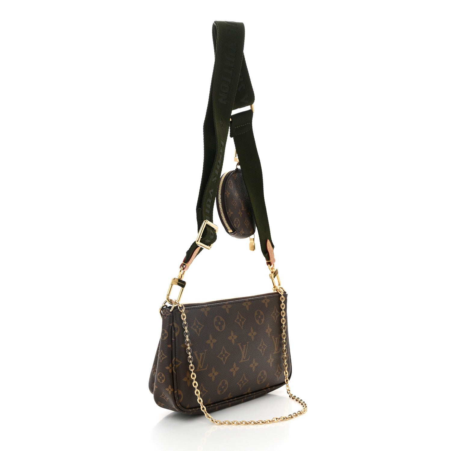 Monogram Multi Pochette Accessories Kaki