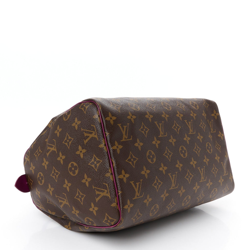 Monogram Totem Speedy 30 Magenta