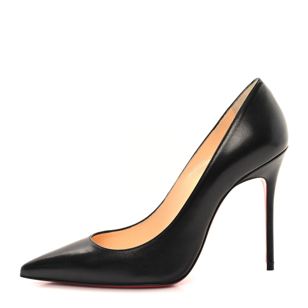 Shiny Nappa Kate 100 Pumps 35.5 Black