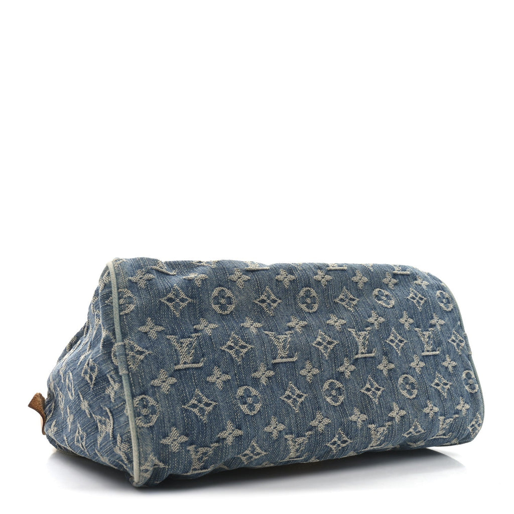 Monogram Denim Neo Speedy Blue