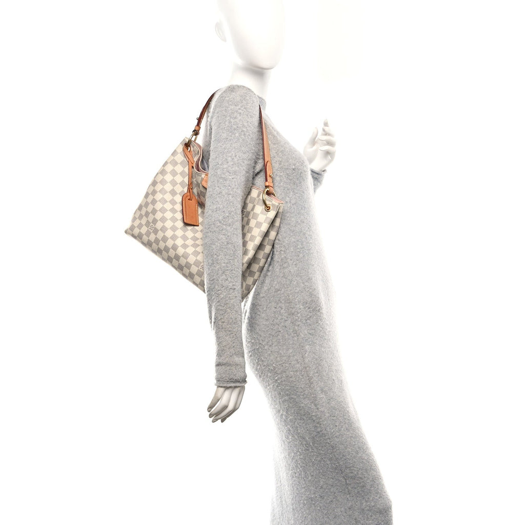Damier Azur Graceful PM Rose Ballerine