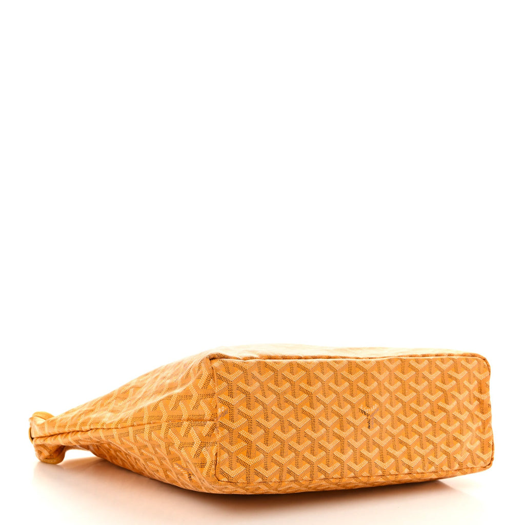 Goyardine Fidji Zip Hobo Yellow