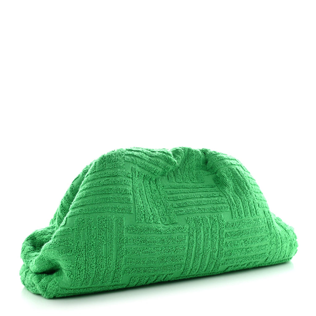 Sponge Fabric The Pouch Clutch Grass
