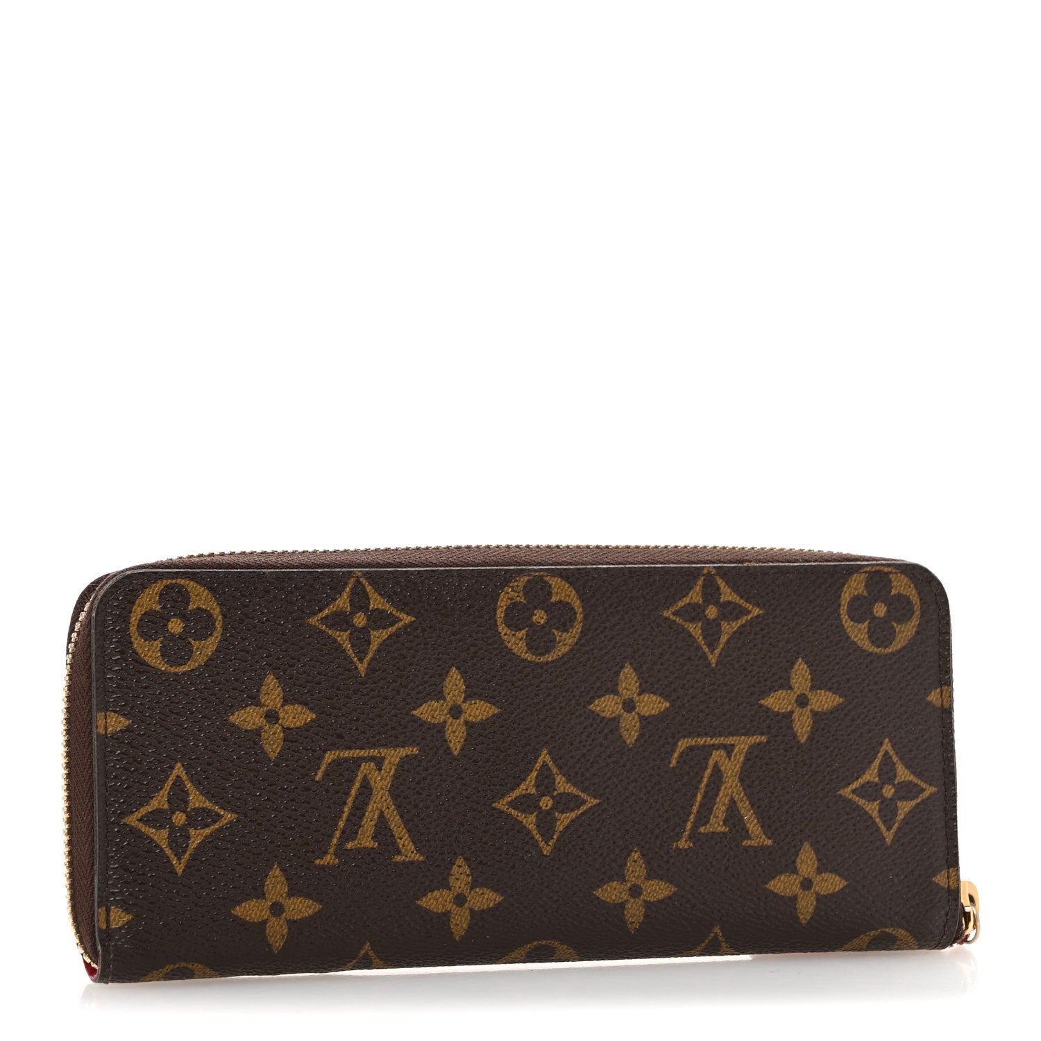 Monogram Clemence Wallet Hot Pink