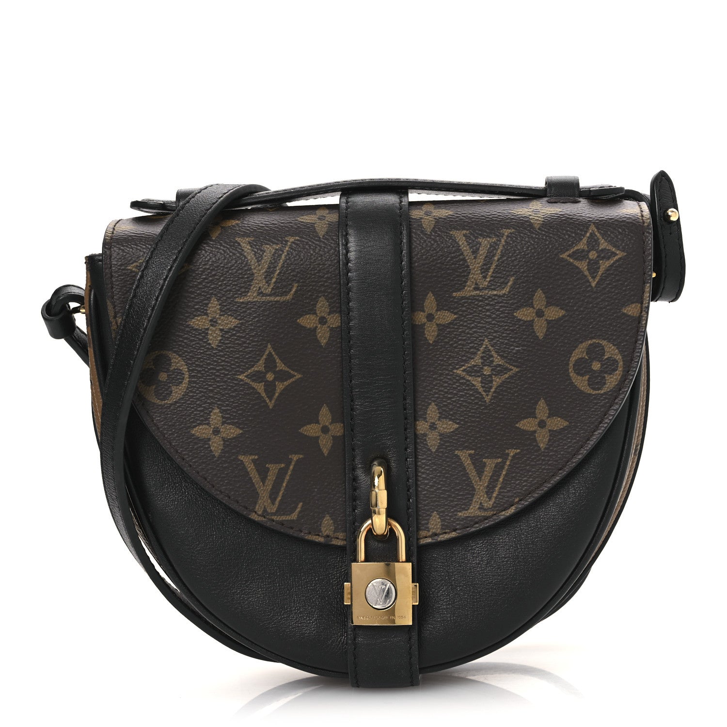 Reverse Monogram Chantilly Lock Black