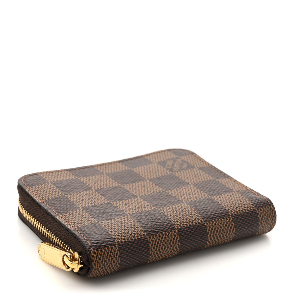 Damier Ebene Zippy Coin Purse