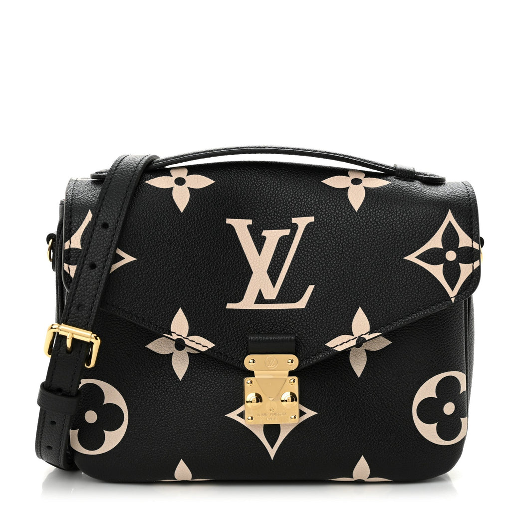 Empreinte Monogram Giant Pochette Metis Black Beige