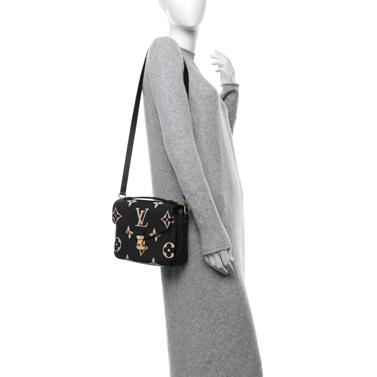 Empreinte Monogram Giant Pochette Metis Black Beige