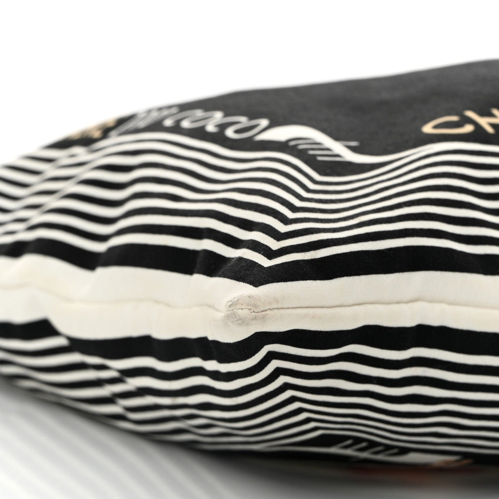 Canvas CC Paris Venice Bon Bon Tote Black White