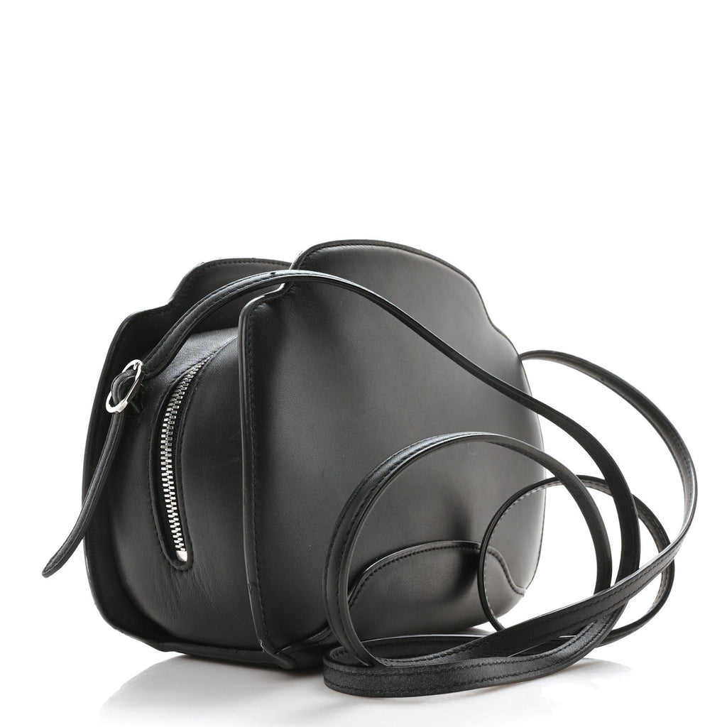 Smooth Calfskin Sesia Crossbody Black