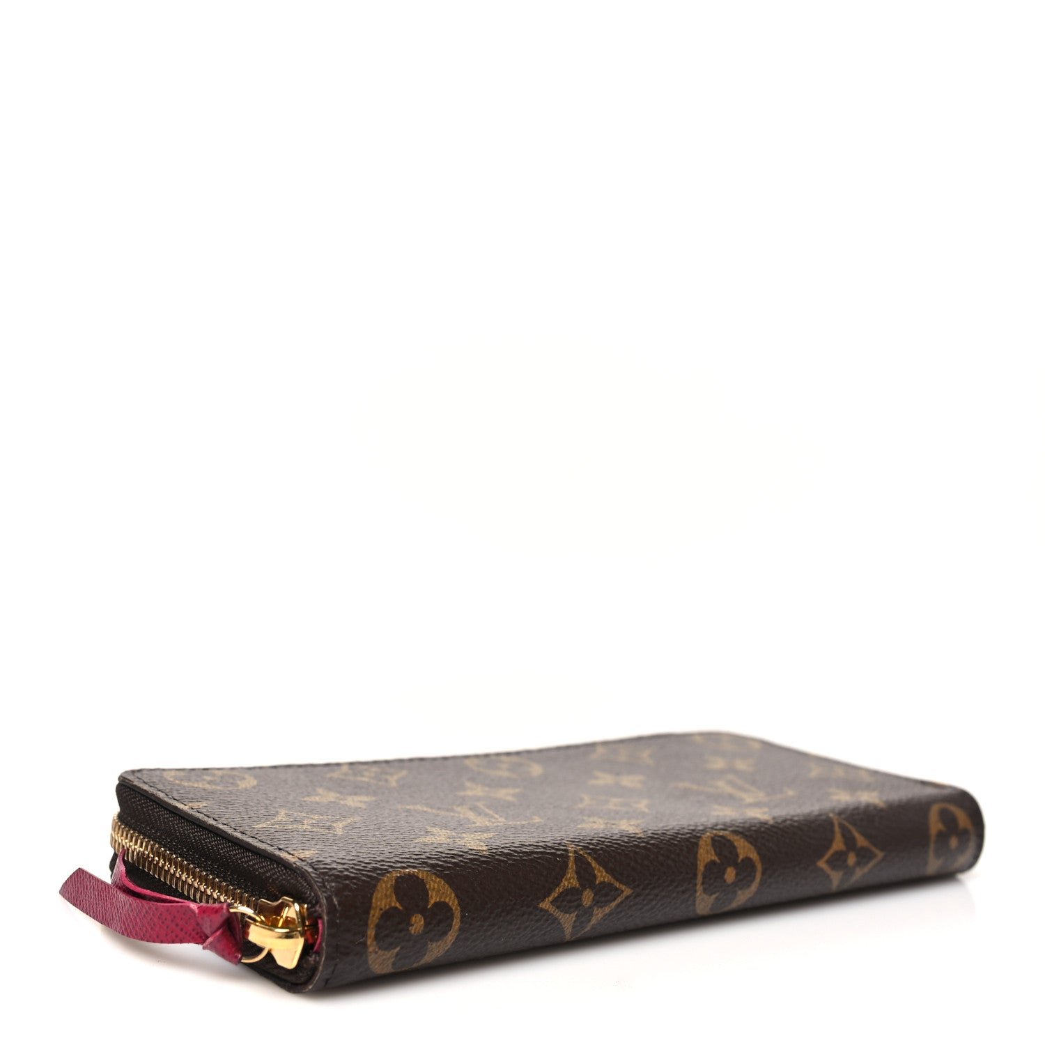 Monogram Clemence Wallet Fuchsia