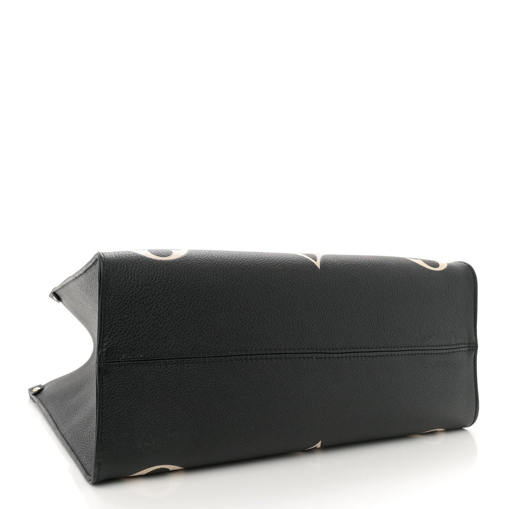 Empreinte Monogram Giant Onthego MM Black Beige