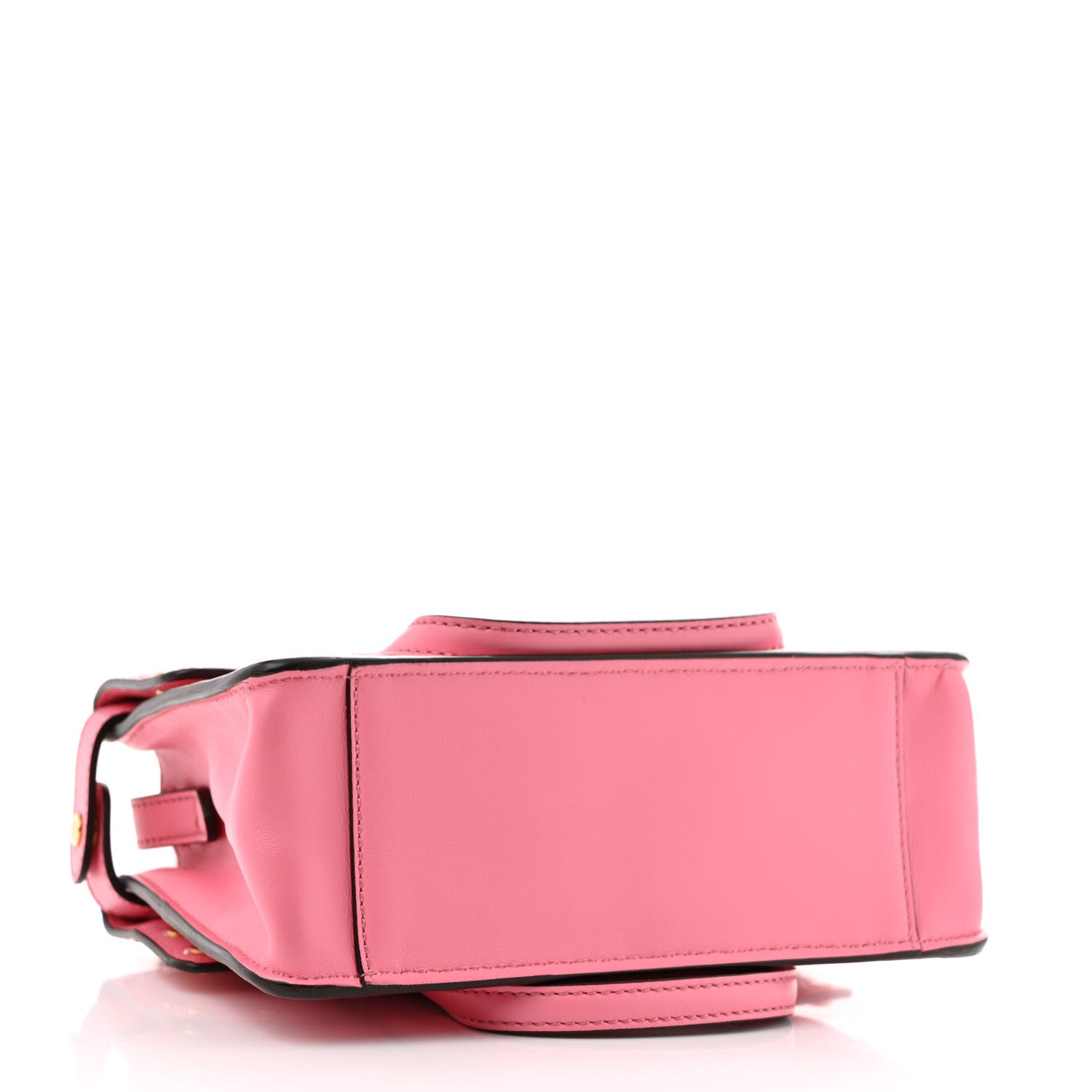 Vitello Grace Matte Small Flip Tote Pink